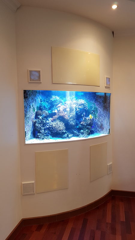 Морской аквариум 450л. Смешанный риф. 15500₽